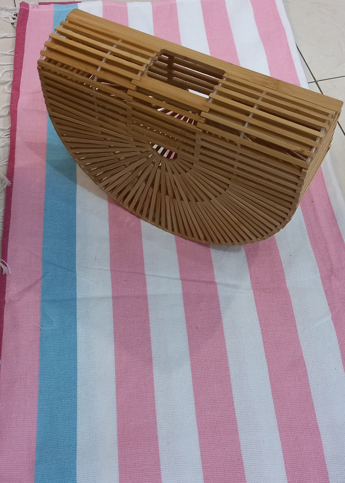Bamboo handbag