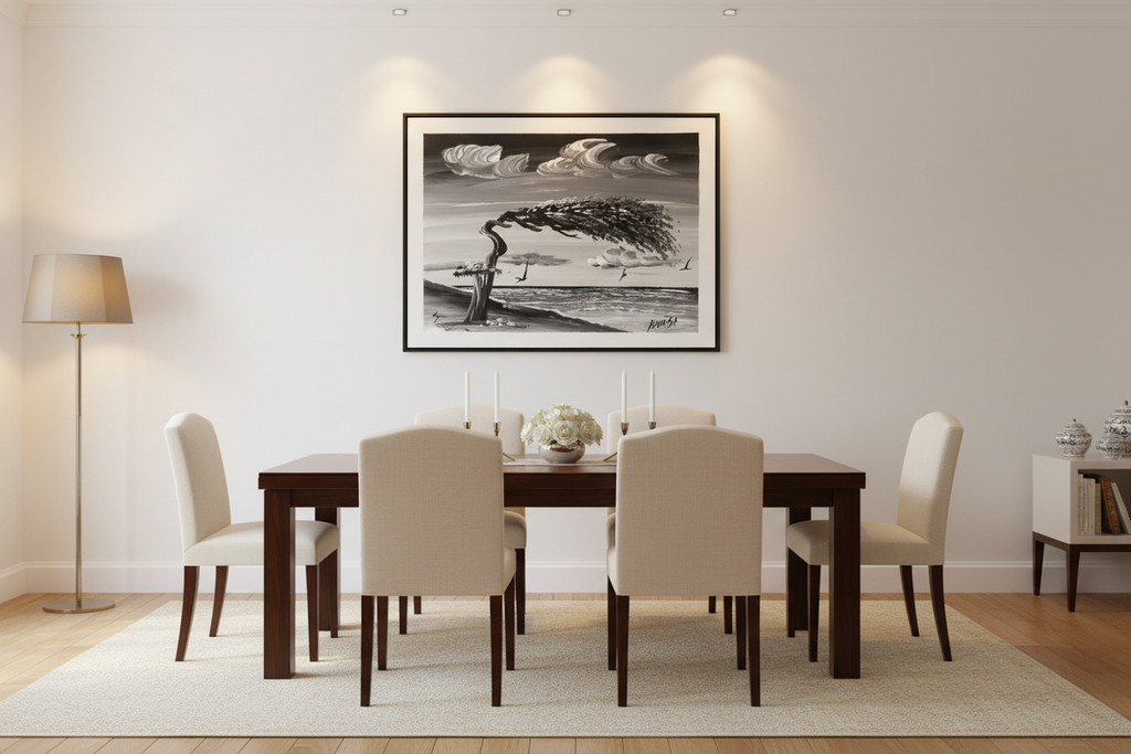 Handmade canvas art